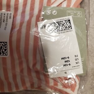 INFANT 9-12 MONTHS 2 peice jersey set